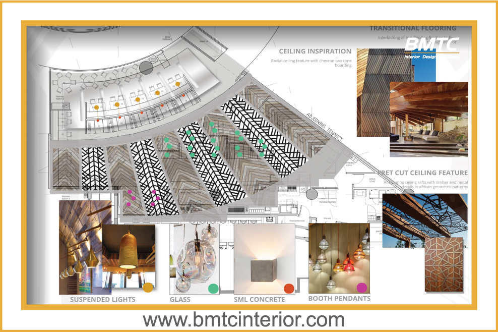 Commercial interior design project 84-1