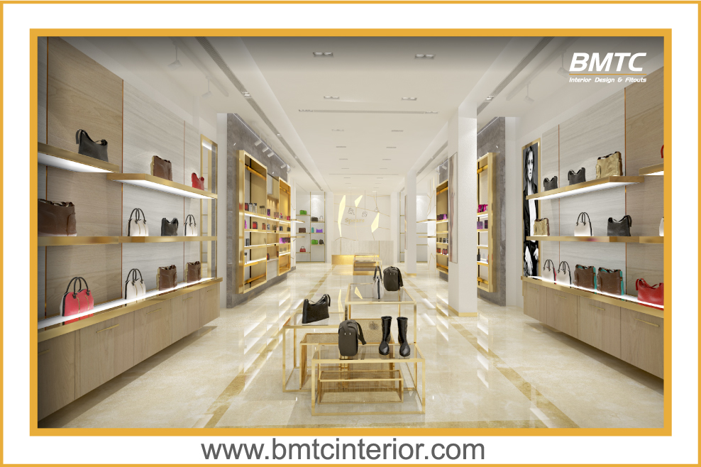 Interior material procurement for commercial space