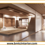 Professional interior design and fit out services for commercial and residential spaces in Oman, showcasing modern aesthetics and functional layouts.